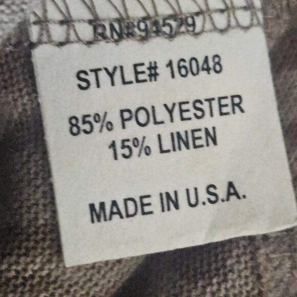 Animal Print Embellished Top Size Medium Made in the USA - Picture 4 of 4